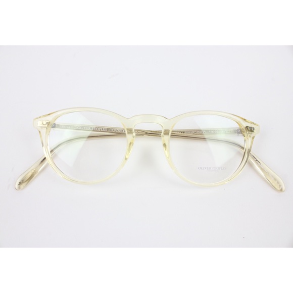 •SOLD• Oliver Peoples Riley R Eyeglasses Beige - Picture 3 of 6
